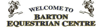 Barton Equestrian Centre Junior Show Schedule - Saturday 26th October